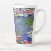 Monet Water Lilies Latte Mok (Rechts)
