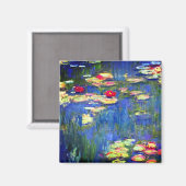 Monet Water Lilies Magneet (Voorkant / Achterkant)