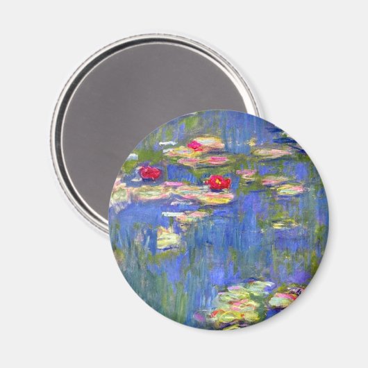 Monet Water Lilies Magneet (Voorkant / Achterkant)