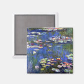 Monet Water Lilies Magneet (Voorkant / Achterkant)