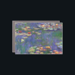 Monet Water Lilies Masterstuk Schilderen Automagneet<br><div class="desc">Monet Water Lilies - Dit klassieke schilderij van Monet werd in 1916 geschilderd door Claude Monet. Het maakt deel uit van zijn beroemde collectie van de waterleiding waar hij schildert in zijn tuin in Giverney,  Frankrijk. Een meesterwerk schilderij.</div>