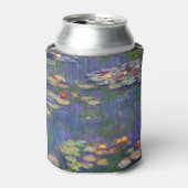 Monet Water Lilies Masterstuk Schilderen Blikjeskoeler (Blikje Voorkant)