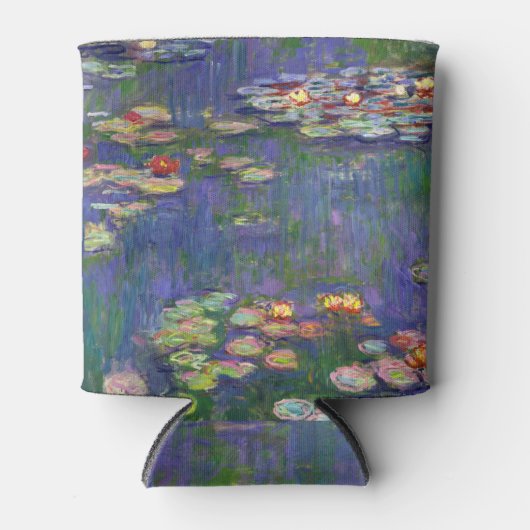Monet Water Lilies Masterstuk Schilderen Blikjeskoeler (Voorkant)
