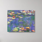 Monet Water Lilies Masterstuk Schilderen Canvas Afdruk (Voorkant)