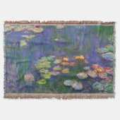 Monet Water Lilies Masterstuk Schilderen Deken (Voorkant)