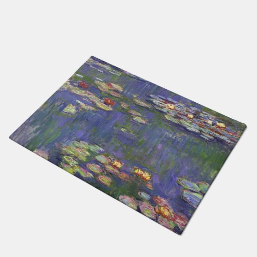 Monet Water Lilies Masterstuk Schilderen Deurmat (Schuin)