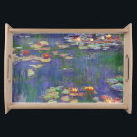 Monet Water Lilies Masterstuk Schilderen Dienblad<br><div class="desc">Monet Water Lilies - Dit klassieke schilderij van Monet werd in 1916 geschilderd door Claude Monet. Het maakt deel uit van zijn beroemde collectie van de waterleiding waar hij schildert in zijn tuin in Giverney,  Frankrijk. Een meesterwerk schilderij.</div>