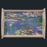 Monet Water Lilies Masterstuk Schilderen Dienblad<br><div class="desc">Monet Water Lilies - Dit klassieke schilderij van Monet werd in 1916 geschilderd door Claude Monet. Het maakt deel uit van zijn beroemde collectie van de waterleiding waar hij schildert in zijn tuin in Giverney,  Frankrijk. Een meesterwerk schilderij.</div>