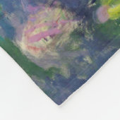 Monet Water Lilies Masterstuk Schilderen Fleece Deken (Hoek)