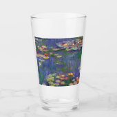 Monet Water Lilies Masterstuk Schilderen Glas (Voorkant)