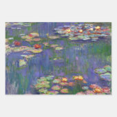Monet Water Lilies Masterstuk Schilderen Inpakpapier Vel (Voorkant 2)