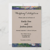 Monet Water Lilies Masterstuk Schilderen Kaart (Voorkant)