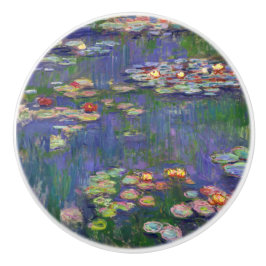 Monet Water Lilies Masterstuk Schilderen Keramische Knop
