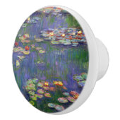 Monet Water Lilies Masterstuk Schilderen Keramische Knop (Rechts)