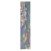 Monet Water Lilies Masterstuk Schilderen Korte Tafelloper (Voorkant)