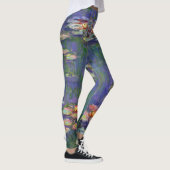 Monet Water Lilies Masterstuk Schilderen Leggings (Rechts)