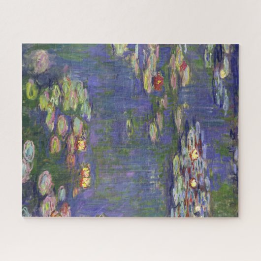 Monet Water Lilies Masterstuk Schilderen Legpuzzel (Horizontaal)