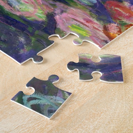 Monet Water Lilies Masterstuk Schilderen Legpuzzel (Zijkant)