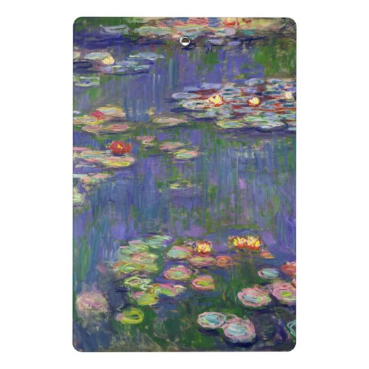Monet Water Lilies Masterstuk Schilderen Mini Klembord (Achterkant)