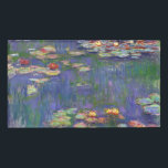 Monet Water Lilies Masterstuk Schilderen Naambadge<br><div class="desc">Monet Water Lilies - Dit klassieke schilderij van Monet werd in 1916 geschilderd door Claude Monet. Het maakt deel uit van zijn beroemde collectie van de waterleiding waar hij schildert in zijn tuin in Giverney,  Frankrijk. Een meesterwerk schilderij.</div>