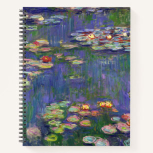 Monet Water Lilies Masterstuk Schilderen Notitieboek