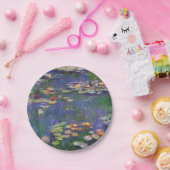 Monet Water Lilies Masterstuk Schilderen Papieren Bordje (Feest)