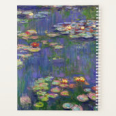 Monet Water Lilies Masterstuk Schilderen Planner (Achterkant)
