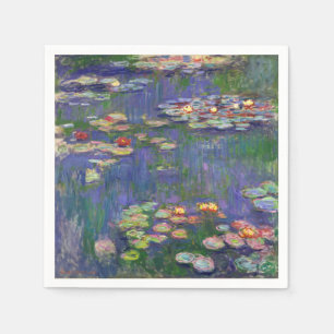 Monet Water Lilies Masterstuk Schilderen Servetten