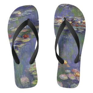 Monet Water Lilies Masterstuk Schilderen Teenslippers