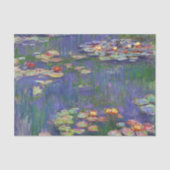 Monet Water Lilies Masterstuk Schilderen Tissuepapier (Voorkant)