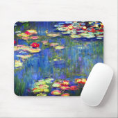 Monet Water Lilies Muismat (Met muis)