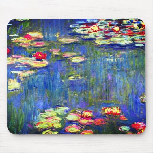 Monet Water Lilies Muismat (Voorkant)