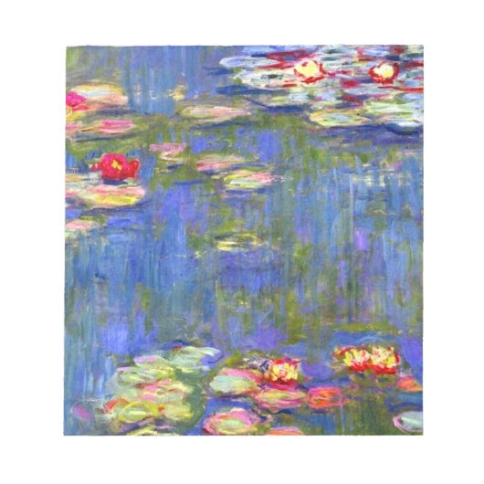 Monet Water Lilies Notitieblok (Voorkant)