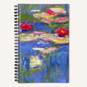 Monet Water Lilies Notitieboek (Voorkant)