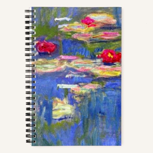 Monet Water Lilies Notitieboek (Voorkant)