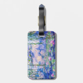 Monet - Water Lilies / Nympheas 1919 - QR-code Bagagelabel (Achterkant verticaal)
