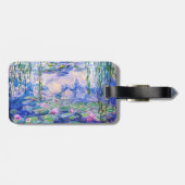 Monet - Water Lilies / Nympheas 1919 - QR-code Bagagelabel (Achterkant horizontaal)