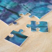 Monet Water Lilies Olie schilderij Legpuzzel (Zijkant)