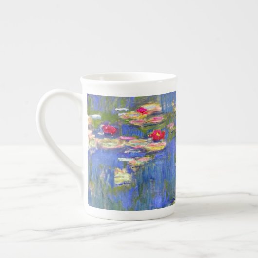 Monet Water Lilies Porselein Kop (Links)