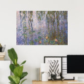 Monet Water Lilies Poster (Thuiskantoor)