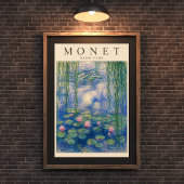 Monet Water Lilies Poster | Impressionistische Tui