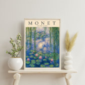 Monet Water Lilies Poster | Impressionistische Tui