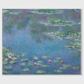 Monet Water Lilies Schilderen Cadeaupapier (Vlak)
