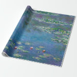 Monet Water Lilies Schilderen Cadeaupapier<br><div class="desc">Oscar-Claude Monet (14 november 1840 - 5 december 1926) was een Franse schilder en stichter van de Franse impressionistische schilderstijl.  De term "Impressionisme" is afgeleid van de titel van een van zijn schilderijen.   Dit schilderij is Water Lilies.</div>