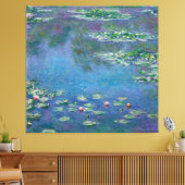 Monet Water Lilies Schilderen Canvas Afdruk (Insitu (Woonkamer))