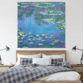 Monet Water Lilies Schilderen Canvas Afdruk (Insitu (Slaapkamer))