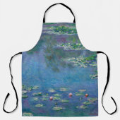 Monet Water Lilies Schilderen Schort (Voorkant)