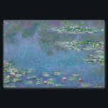 Monet Water Lilies Schilderen Tissuepapier<br><div class="desc">Oscar-Claude Monet (14 november 1840 - 5 december 1926) was een Franse schilder en stichter van de Franse impressionistische schilderstijl.  De term "Impressionisme" is afgeleid van de titel van een van zijn schilderijen.   Dit schilderij is Water Lilies.</div>
