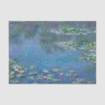 Monet Water Lilies Schilderen Tissuepapier<br><div class="desc">Oscar-Claude Monet (14 november 1840 - 5 december 1926) was een Franse schilder en stichter van de Franse impressionistische schilderstijl.  De term "Impressionisme" is afgeleid van de titel van een van zijn schilderijen.   Dit schilderij is Water Lilies.</div>
