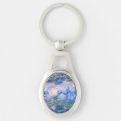 Monet Water Lilies Sleutelhanger (Voorkant)